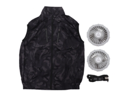 Coleteira Ventiladora Usb Verão Camuflagem Profunda XXXL