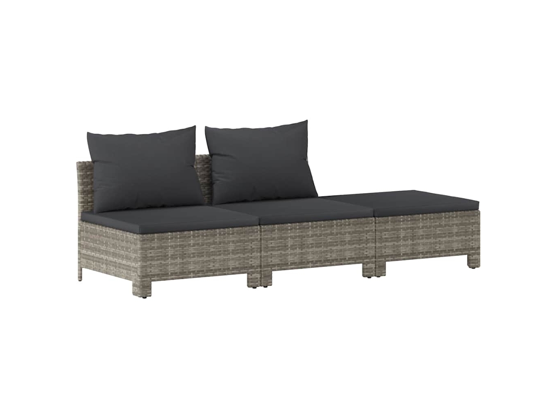 Garden Lounge Set, Garden Lounge Sets Vidaxl Cinzeto Rattan / Vime (n/a)