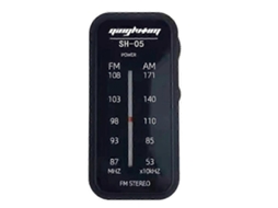 Rádio Digital Com Fones De Ouvido, Rádio Fm/am, Rádio Receptor Portátil De Banda Dupla Para Aprendizagem De Inglês Olysi Shop