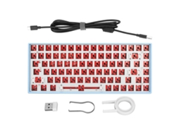 Kit De Diy De Teclado Mecânico Hotswap Com 84 Teclas