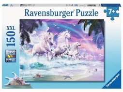 Puzzle RAVENSBURGER Unicorn Beach 150 Peças Animais