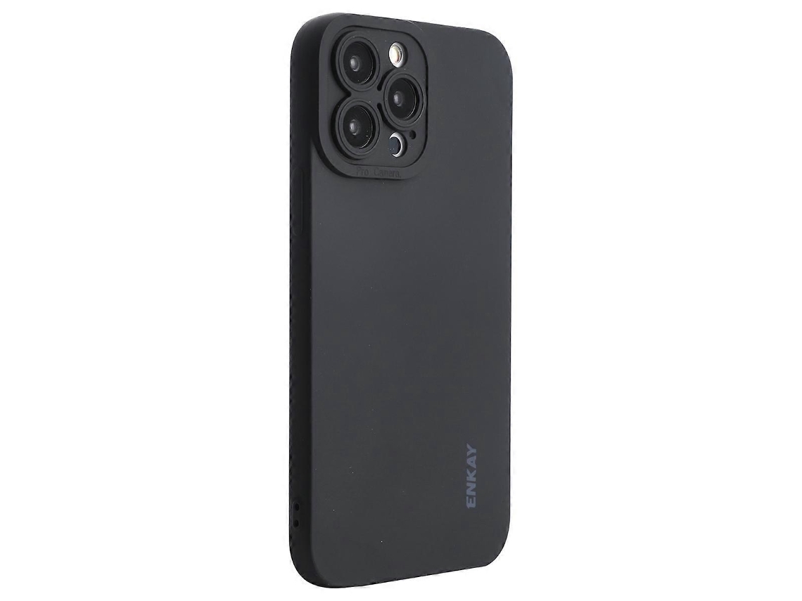 Compre Enkay Hat Prince Para Iphone 14 Pro Capa De Silicone Líquido Flexível E Antiderrapante Com Lente De Câmera De Cor Sólida E Recorte Preciso, Cap