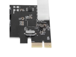 Placa de expansão PCIe para USB 3.0 (5 Gbps, Plug and Play)