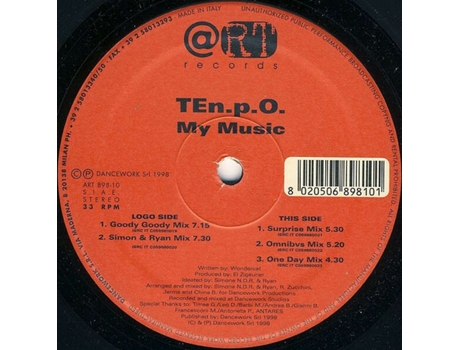 Minha Música, Ten.po Art Records