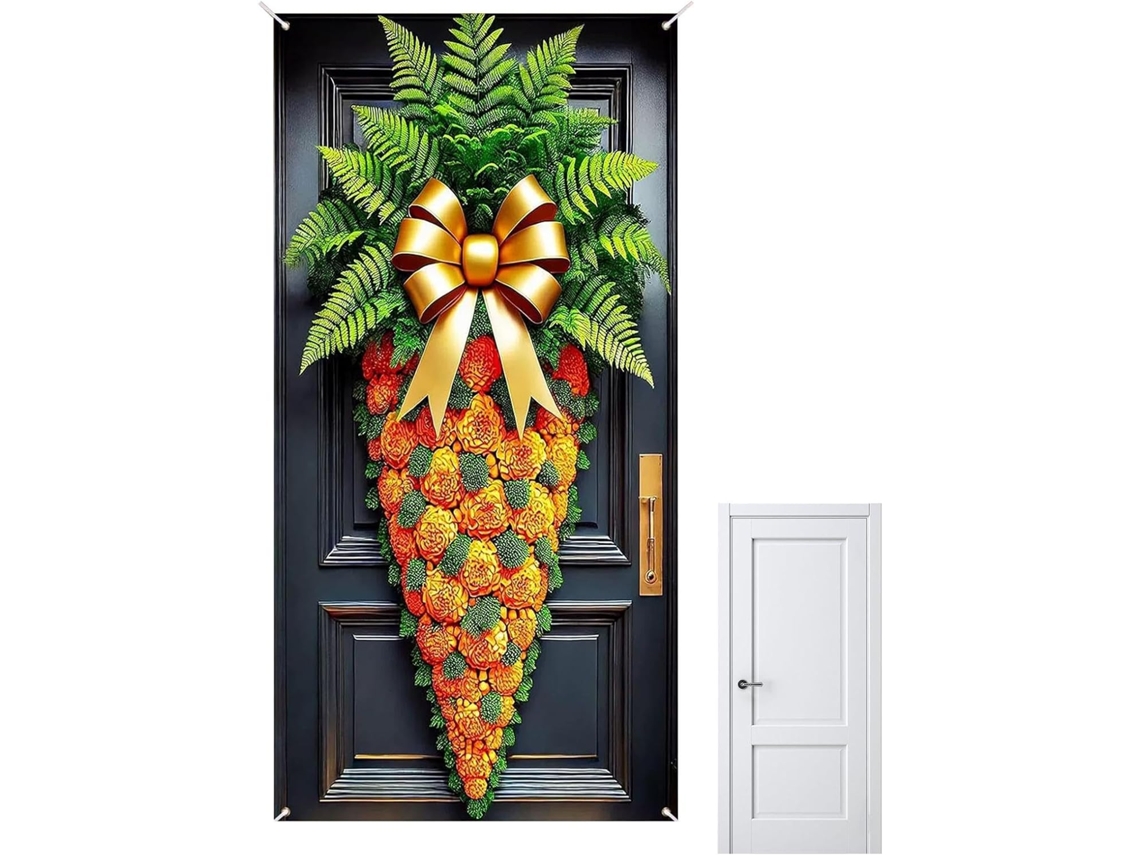 Faixas De Páscoa Em Lona Impermeável Com Estampa De Primavera, 89x178 Cm |