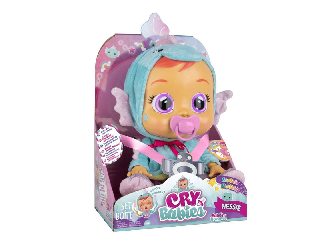 Boneca Cry Babies Fantasy Nessie IMC TOYS (Idade Mínima: 18 meses anos)