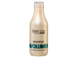 Sleek Line Volumizing Silk Infusion Hair Shampoo, 300ml Stapiz