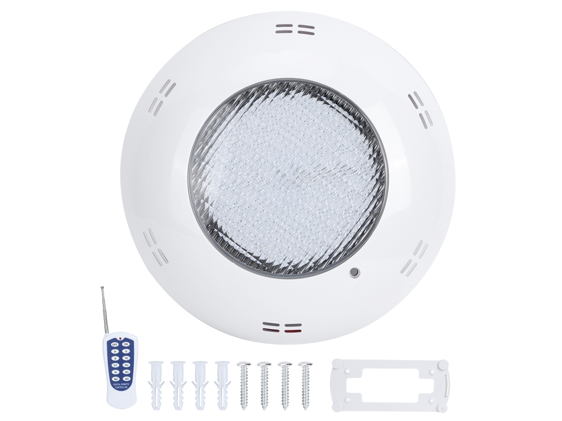 Luz de Piscina 18W 159 LEDs IP68 Controle Remoto RGB | S/MARCA