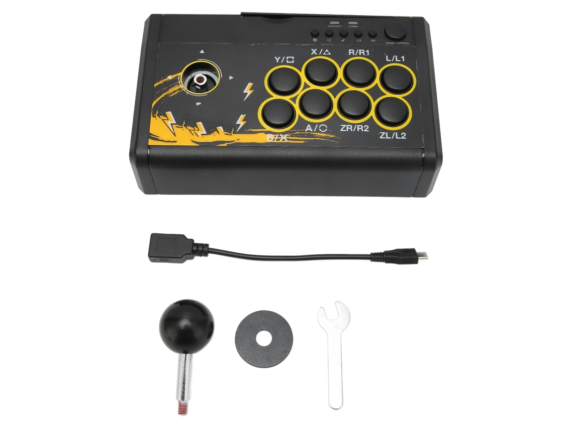 Joystick Usb com Fio para Jogos, Estilo Arcade CHABERLU