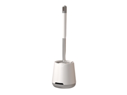 Escova de níquel escovado, suporte quadrado, aço inox 304, cinza
