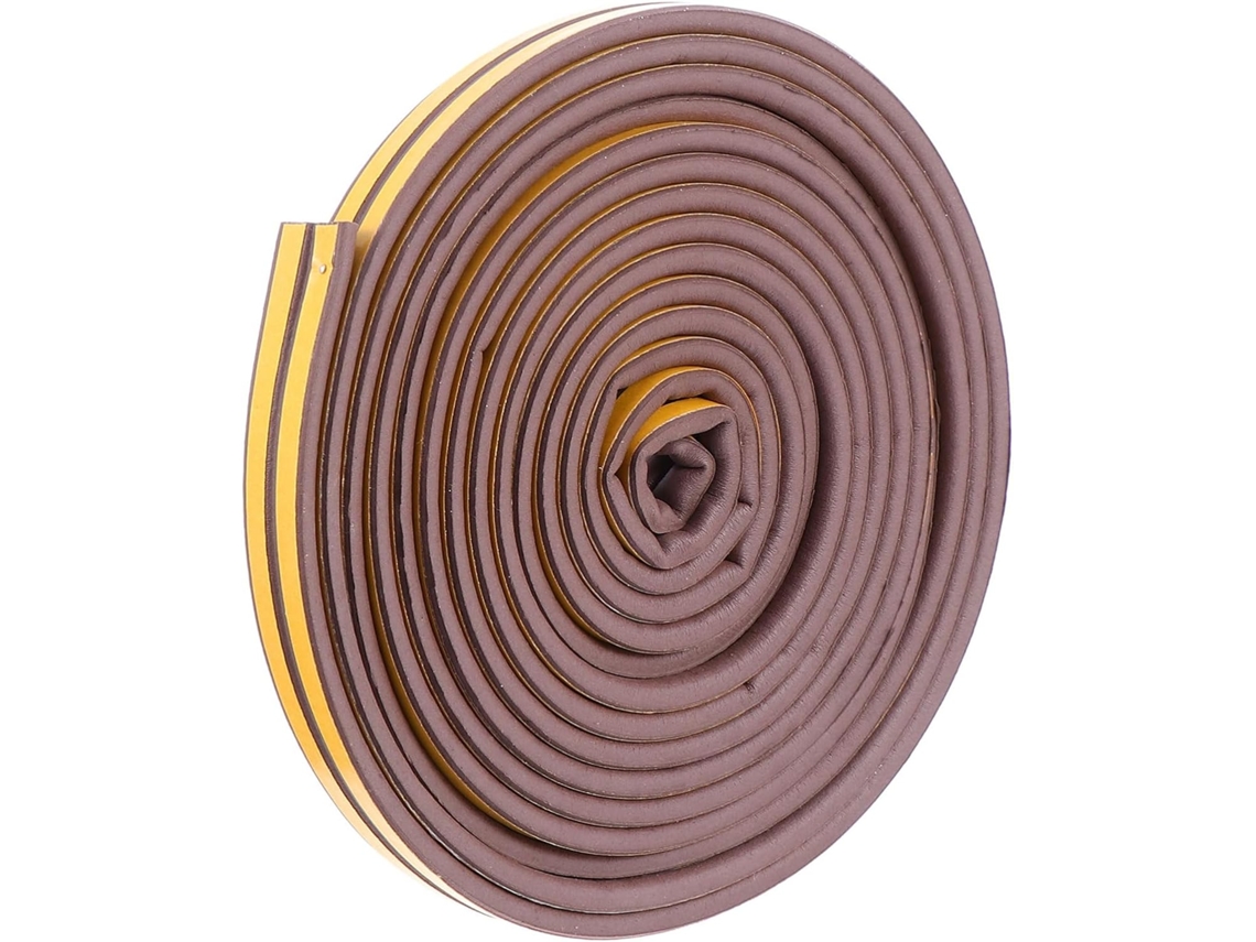 Conjunto De 2 Tiras De Vedação Para Portas, Com Função Anticolisão E Isolamento Acústico.