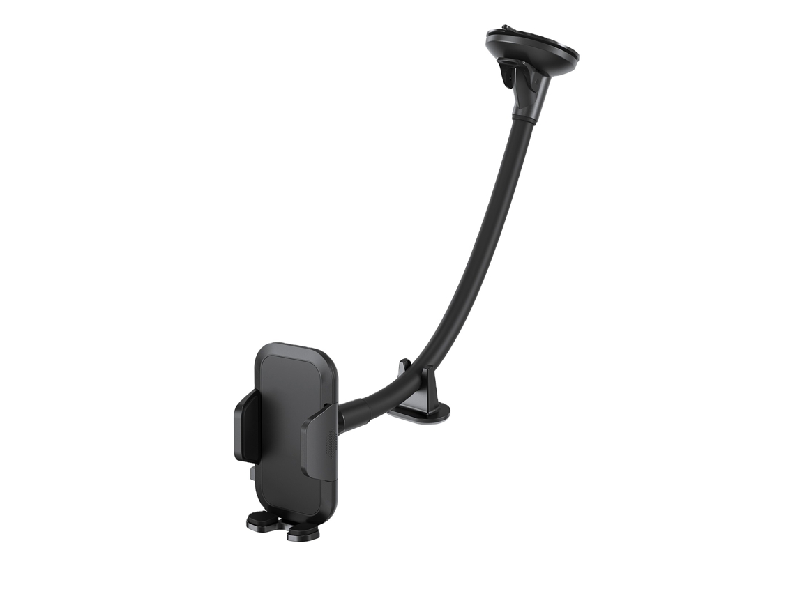 Lurelia Suporte Para Telemóvel De Carro Com Ventosa 7 Polegadas Flexível Braço Longo Pescoço De Ganso