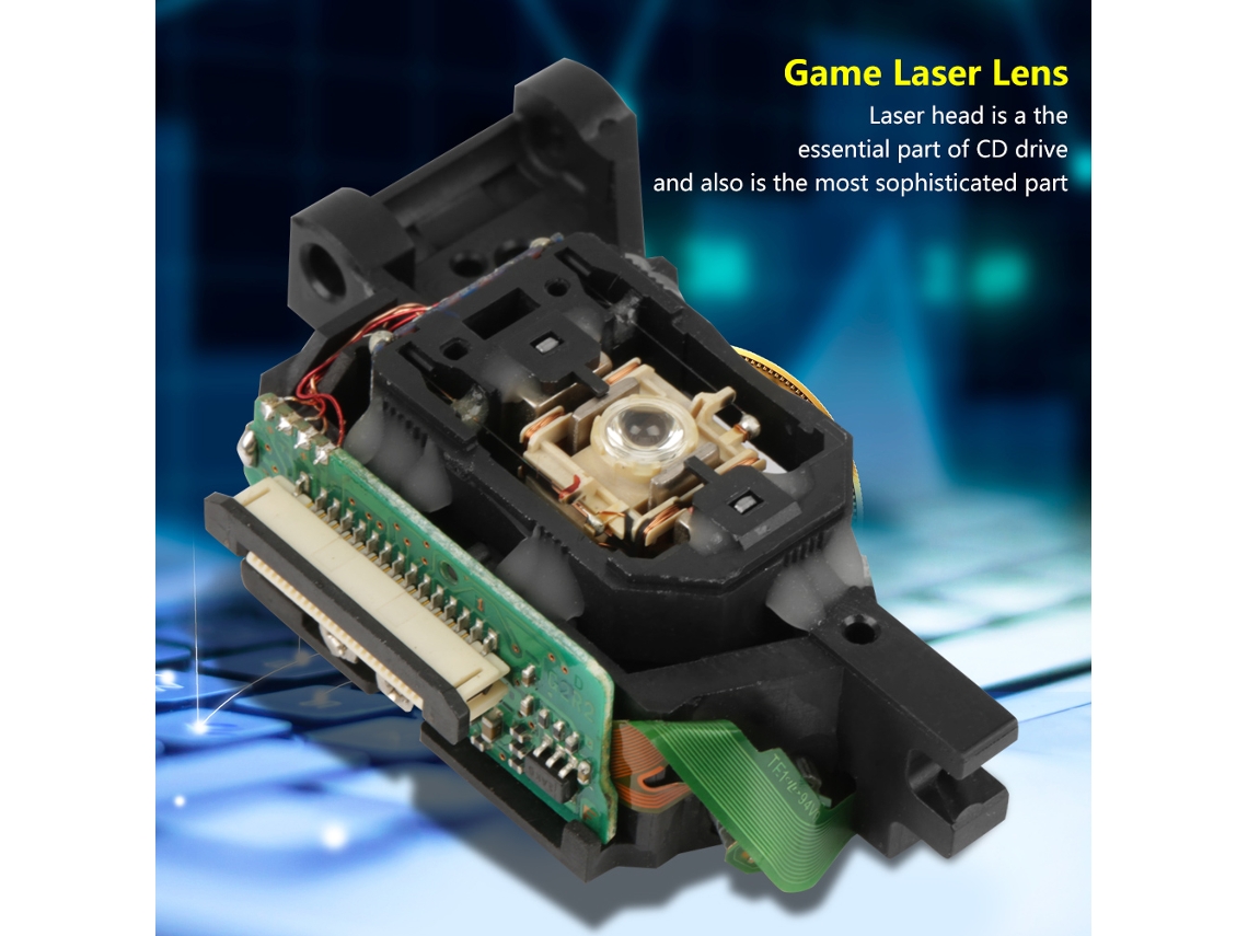 Laxiscreed Game Laser Lens Assembly Para Consolas De Gaming – Repare E Substitua Fácil