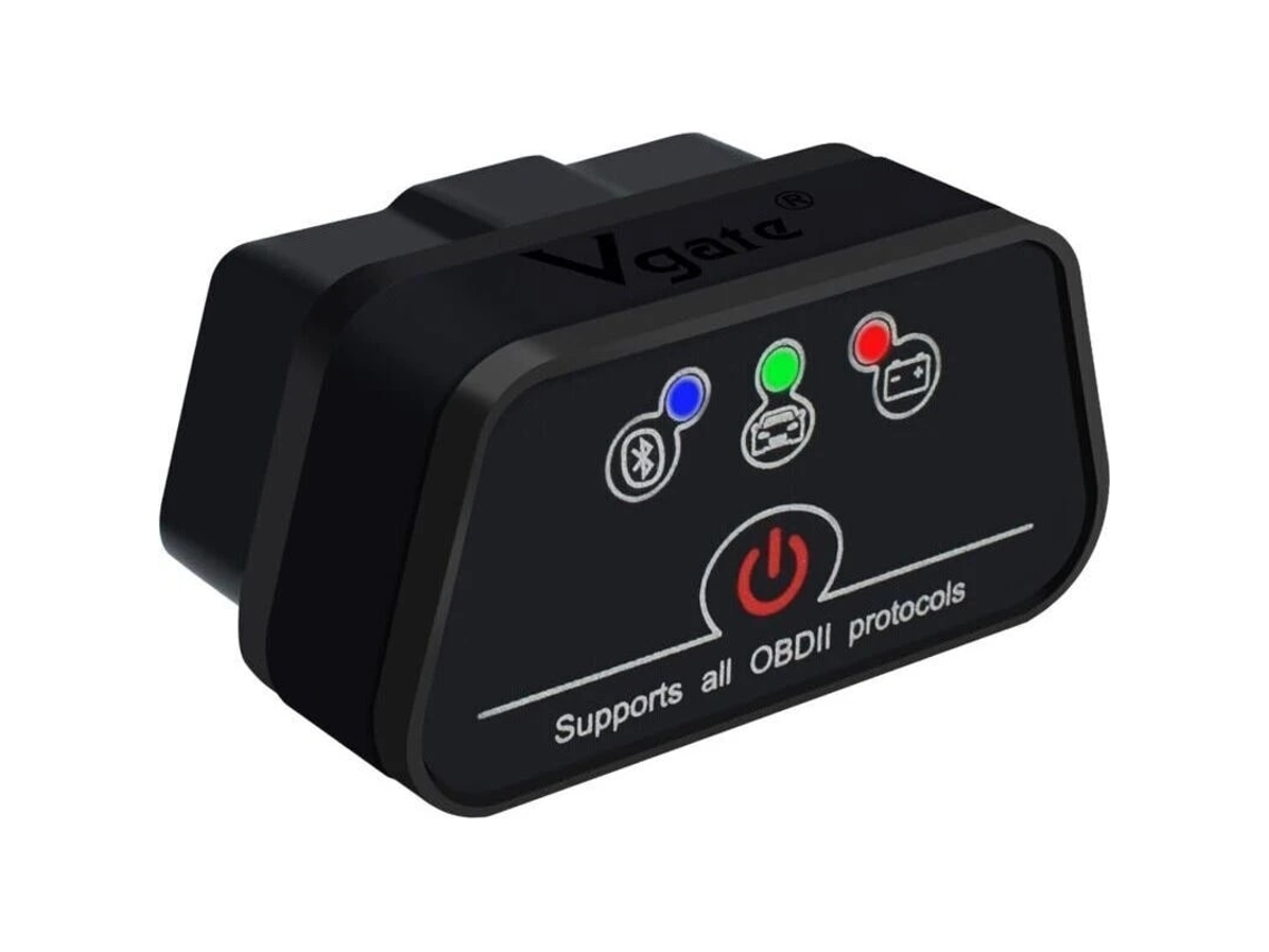 Adaptador Obd2 Bluetooth Can Abs Srs Diagnóstico Do Motor Leitor De Códigos Teste De Bateria