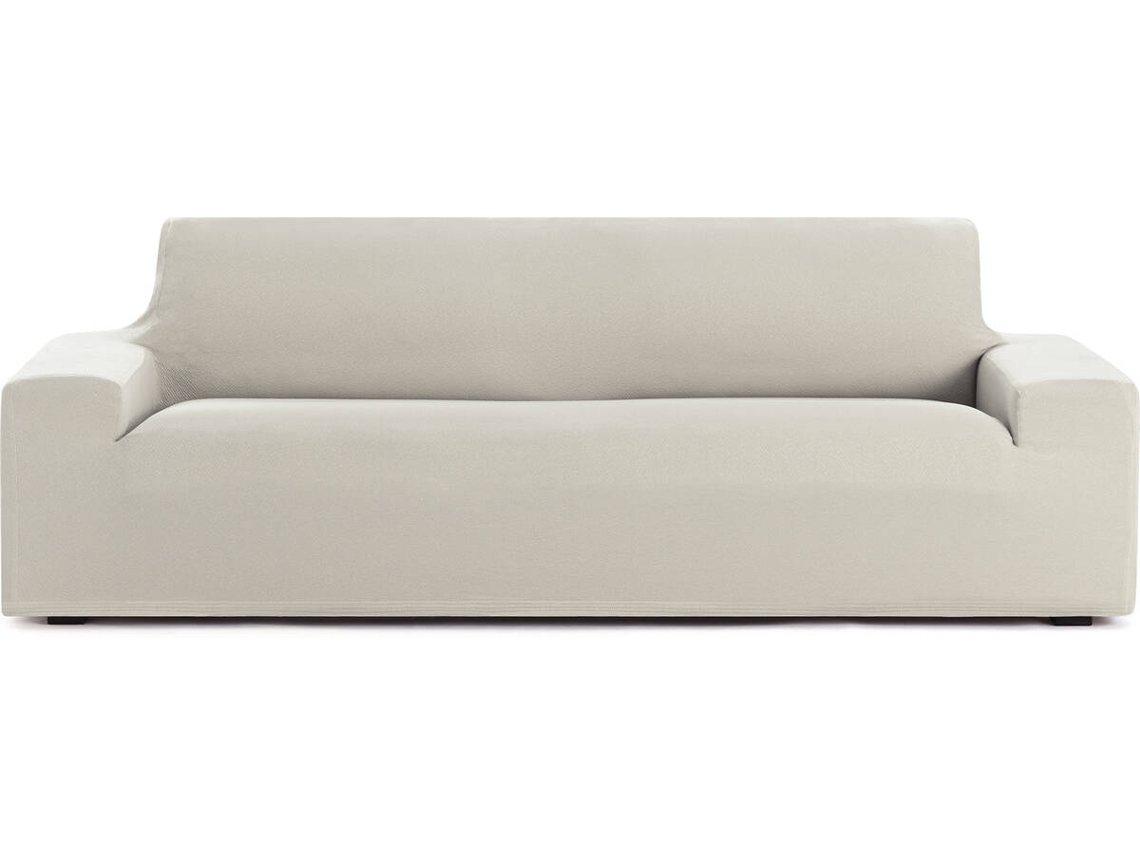 Capa de Sofá 4 Lugares EYSA Premium Bronx Tecido Multielástico (240 x 70 x 110 cm - Poliéster - Crudo)