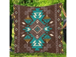 Colcha Acolchoada Fansu Capa de Cama com Ar Condicionado Conjunto Roupa para Sofá Estampa Étnica Mandala Boho,