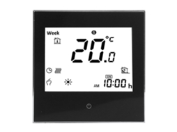Termostato De Ambiente Programável Semanal Com Tela Tática Lcd 5a Ac110‑230v Para Aquecimento