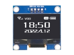 MÓDULO de Tela OLED de 1.3 Polegadas 128x64 com Chip CH1116 e Interface I2C