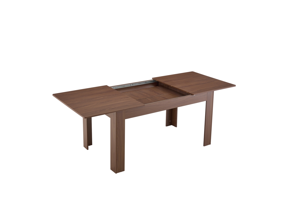 Mesa de Jantar Retangular, Nogueira, Extensível, PAPRIKA
