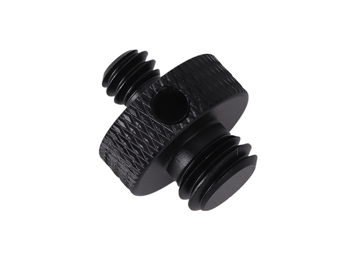 1/4 Inch To 3/8 Inch Male Threaded Screw Mount Adapter For Tripod Camera Cage Ball Headblack LAXISCREED
