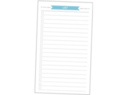 Pacote Com 40 Folhas De Papel Pautado Para Fichário, Caderno, Agenda, Organizador, Escritório E Viagens. Gokoco