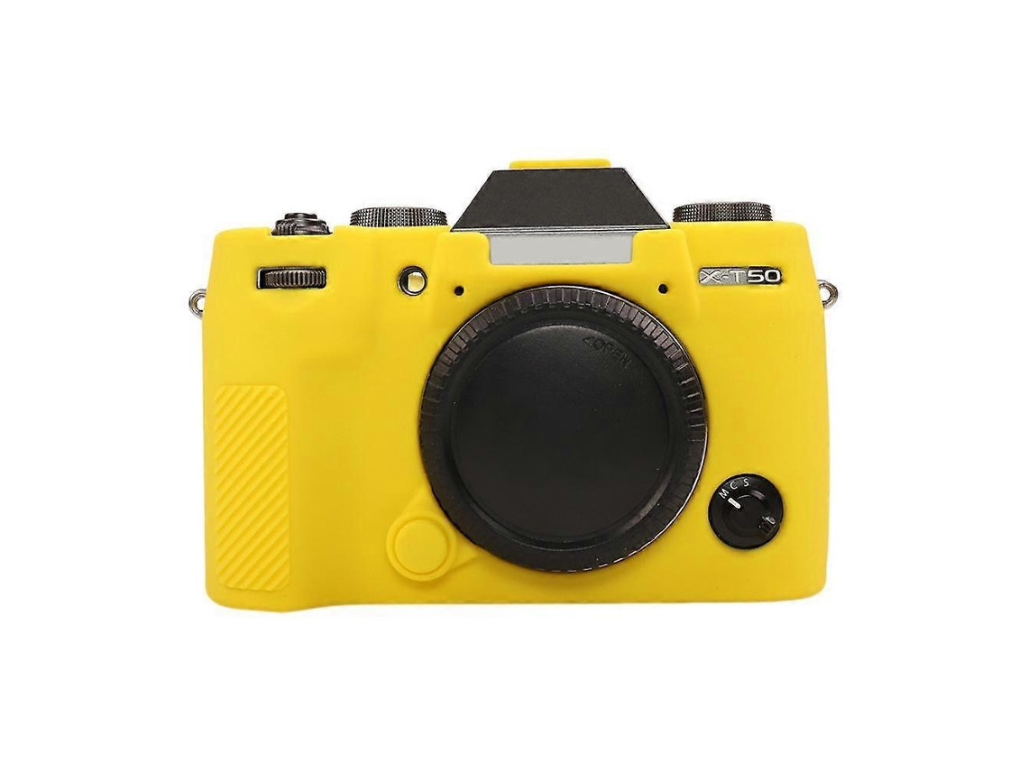 Capa Protetora De Silicone Macio E Brilhante Para Fujifilm X-t50