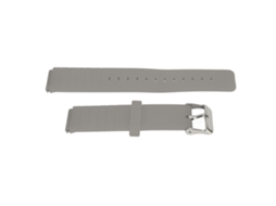 Pulseira de Substituição para T1 Silicone Ajustável com Liberação Rápida Soft Watch Strap Cinza
