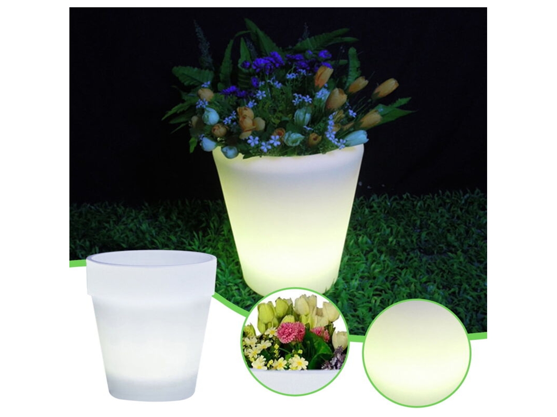 LUMINÁRIA SOLAR DECORATIVA em formato de flor com iluminação LED e instalação fácil AQUAFORGE