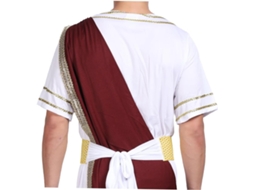 Fantasia de César para Cosplay, Fantasia de Halloween, Roupas de Carnaval para Adultos, Acessórios