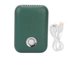 Eyelash Dryer Fan Mini Portable Usb Rechargeable 3 Speed Green