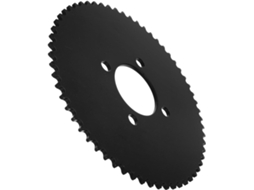 Coroa metálica resistente para mini quadriciclos, scooters e karts.