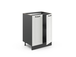 Unidade base VICCO R-Line Antracite/Branco Country 60 cm