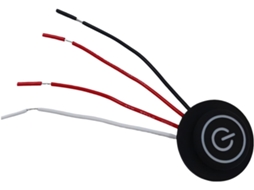 Ordinaryone Interruptor De Controle Temperatura 4 Fios, Botão De Silicone Com 3 Configurações Velocidade E Indicadores