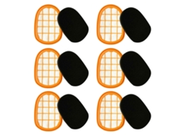 6pcs Aspirador Filtro Acessórios Para Compatível Com Philips Fc6822 Fc6823 Fc6827 Fc6908 Fc6906 Fc6904 Peças