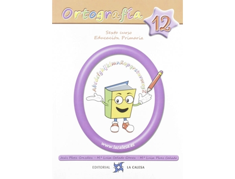 Livro Ortografía Calesa 12. 6ºprimaria 2019 de VVAA (Espanhol)