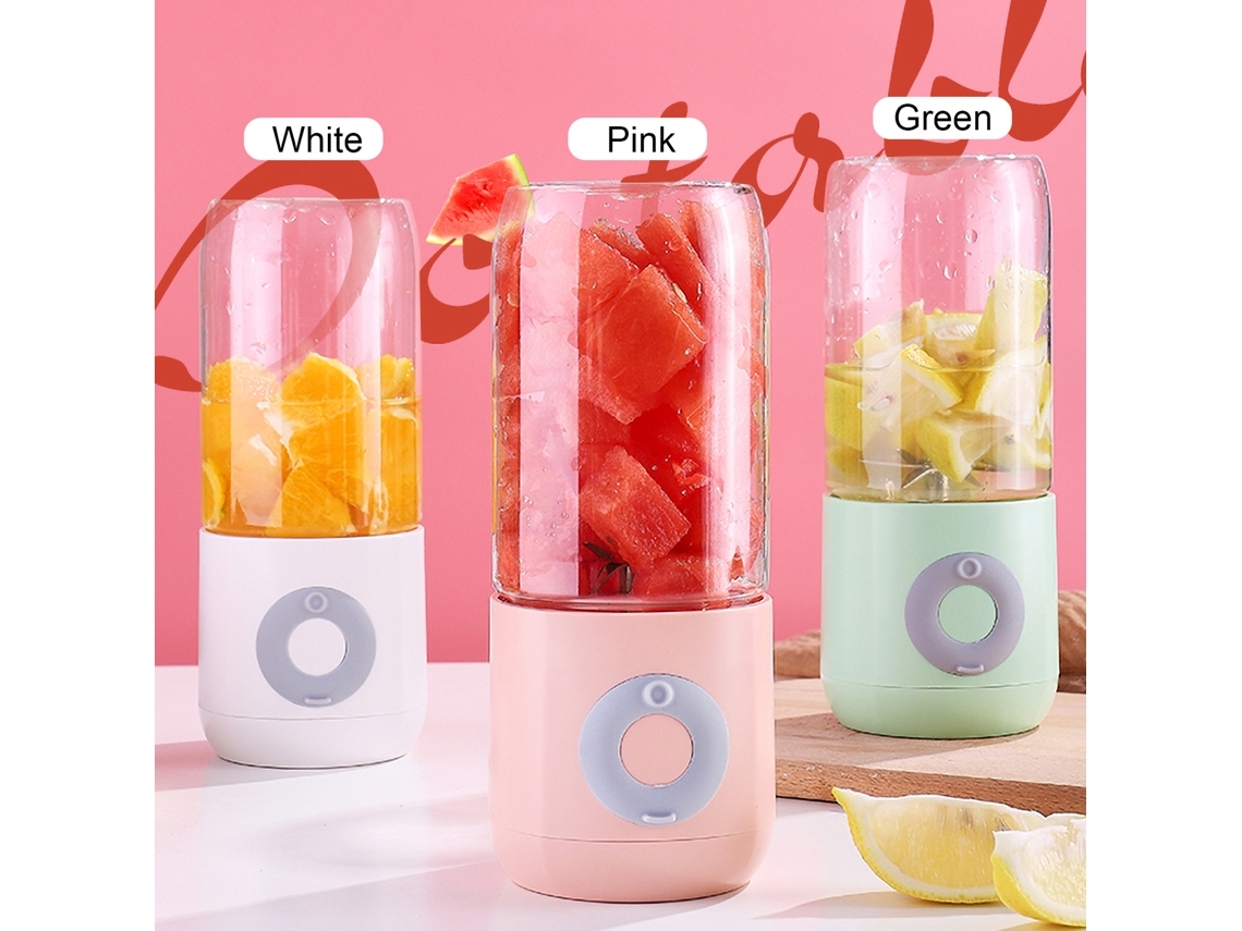Liquidificador Portátil 500ml com Usb, Recarregável