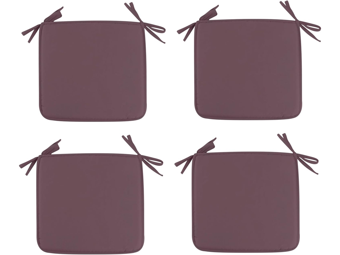 Almofadas Quadradas Para Cadeiras Com Tiras, Almofadas Para Cadeiras De Jardim Verão, Cadeiras De Jantar, Almofadas Para