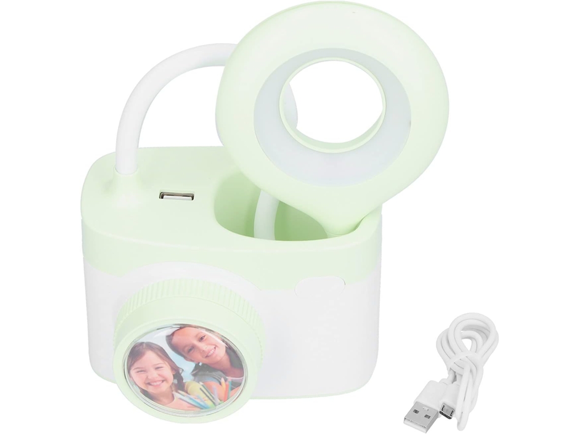 Luminária De Mesa Yosoo Health Gear, Recarregável Via Usb, Em Abs E Silicone, Com Regulagem De Intensidade Por Toque, 2 Modos