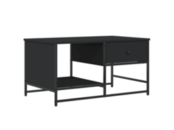 Mesa de centro MAISON EXCLUSIVE em madeira Madeira Preta, 85,5 x 51 x 45 cm