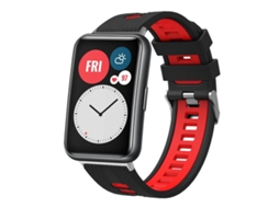 Bracelete para Huawei Watch Fit 4 / Fit 4 Pro / Fit 3 aço inoxidável fino com fecho borboleta preta XIAOMOYU