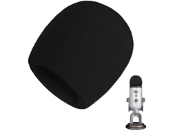 Capa De Espuma Protetora Para Microfone Luiwoon, Compatível Com Microfones Blue Yeti Ty. Aquaforge