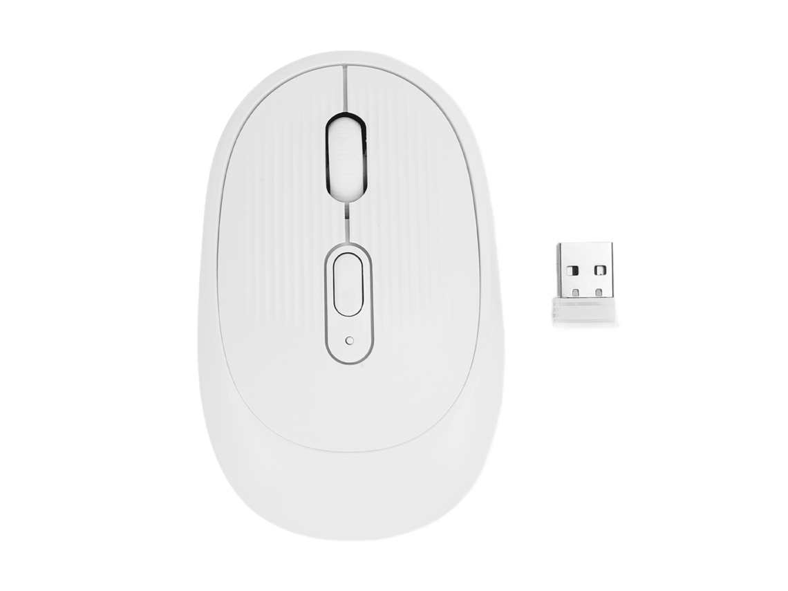 Aetheria mouse Sem Fio Silencioso Portátil 2.4g 800 2400 Dpi com Receptor Usb para Chromebook Laptop Pc Branco