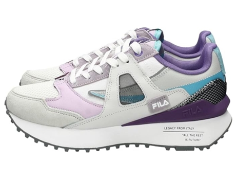 Sapatilhas De Mulher Para Desporto Fila Contempo Pele Cinzento (41)