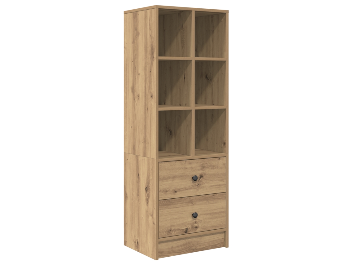 Conjunto 1 Buffê Vidaxl Castanho Derivados De Madeira (45,5 X 34 X 127 Cm)