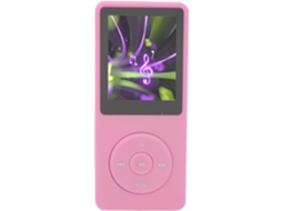 Lecteur Mp3 8 Go Mp4 Écran Pouces, 8 Go 450 Mah Avec Mémoire, Musique 1, 8 Batterie Prise Flac, Acelp (rose)