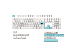 Lurelia Keycaps Conjunto Profile Sea Salt Sublimação Tinta Pbt Perfil Xda 135 Teclas Para Teclado Mecânico