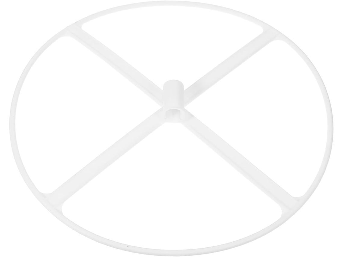 Solustre Suporte Para Mosquiteiro De Berço Com Anel Branco