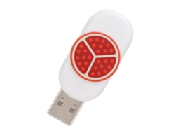 Pen Drive Usb (armazenamento De 32gb, Design De Botão) Forma Criativa De Romã, Presente Único E Novo, Compacto E Mini