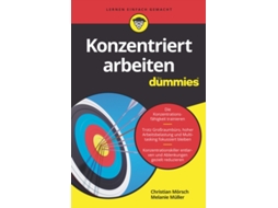Livro Konzentriert arbeiten für Dummies de Christian Morsch, Melanie Muller (Alemão)