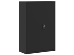Arquivo 90x40x140 Cm Aço Preto MAISON EXCLUSIVE